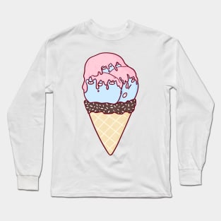 I scream, because this pun is overused. Long Sleeve T-Shirt